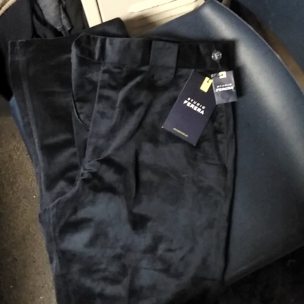Dress pants, blue, valore feel, new